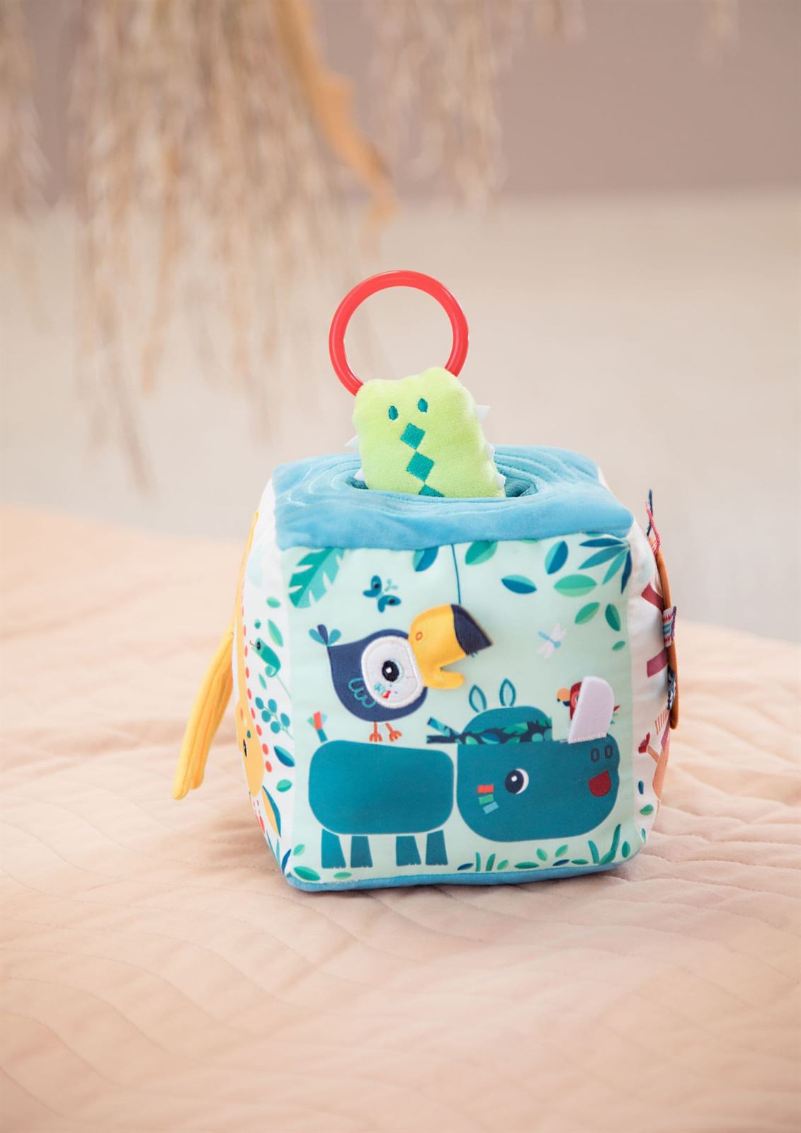  Cubo De Actividades Con Sonidos Jungla - Imagen 2