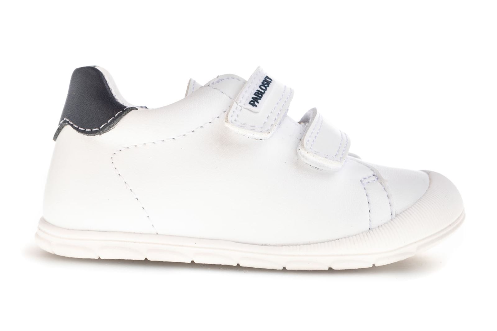 Deportiva Piel Blanco - Imagen 2