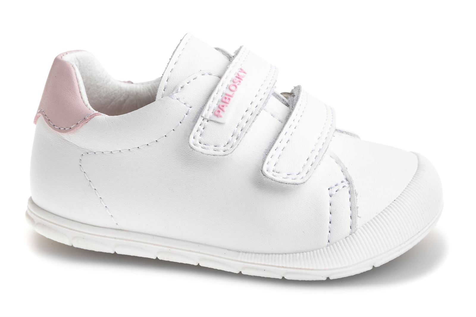 Deportiva Piel Blanco - Imagen 1