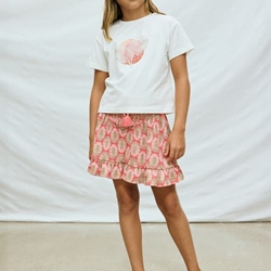 Falda estampada - Imagen 1