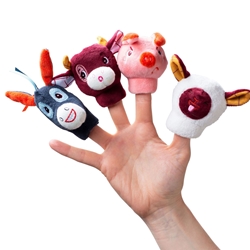 Granja Marionetas De Dedo - Imagen 2