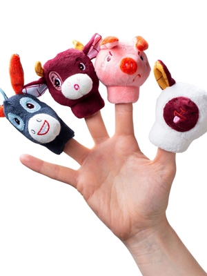 Granja Marionetas De Dedo - Imagen 2