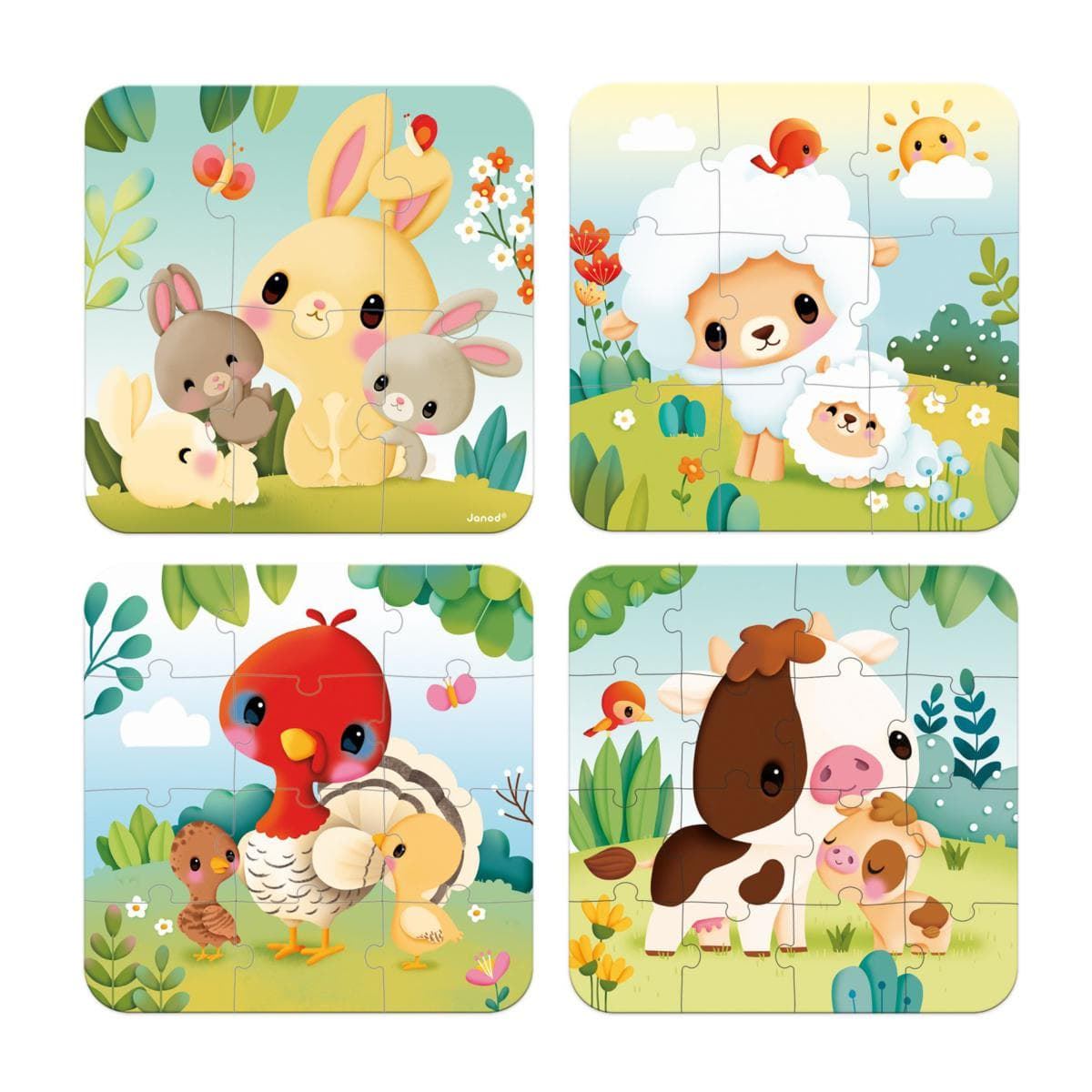 Granja - Puzles Evolutivos De Los Animales De La Granja - Imagen 1