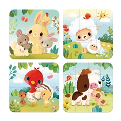 Granja - Puzles Evolutivos De Los Animales De La Granja - Imagen 1