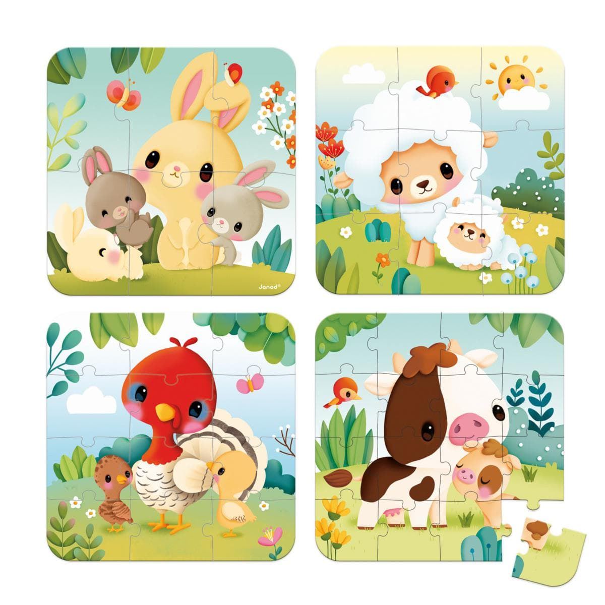 Granja - Puzles Evolutivos De Los Animales De La Granja - Imagen 2