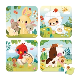 Granja - Puzles Evolutivos De Los Animales De La Granja - Imagen 2