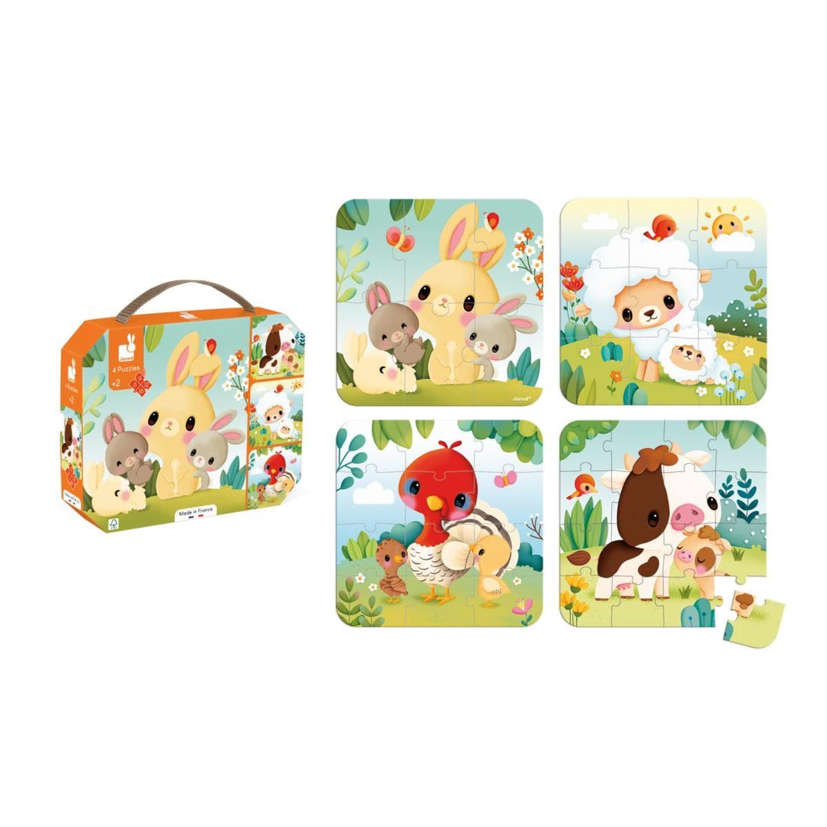Granja - Puzles Evolutivos De Los Animales De La Granja - Imagen 4
