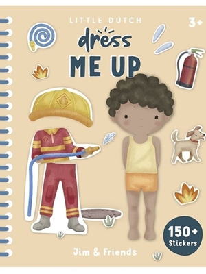 Libro Viste a Jim y sus Amigos Little Dutch - Imagen 1