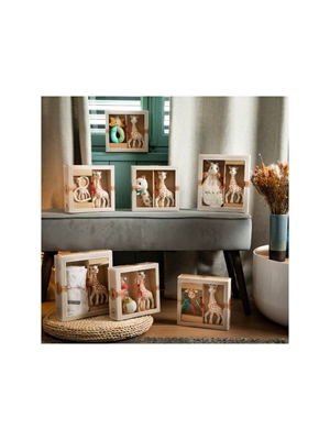 Mi primer set regalo Sophie la girafe + Sonajero Sense & Soft - Imagen 2