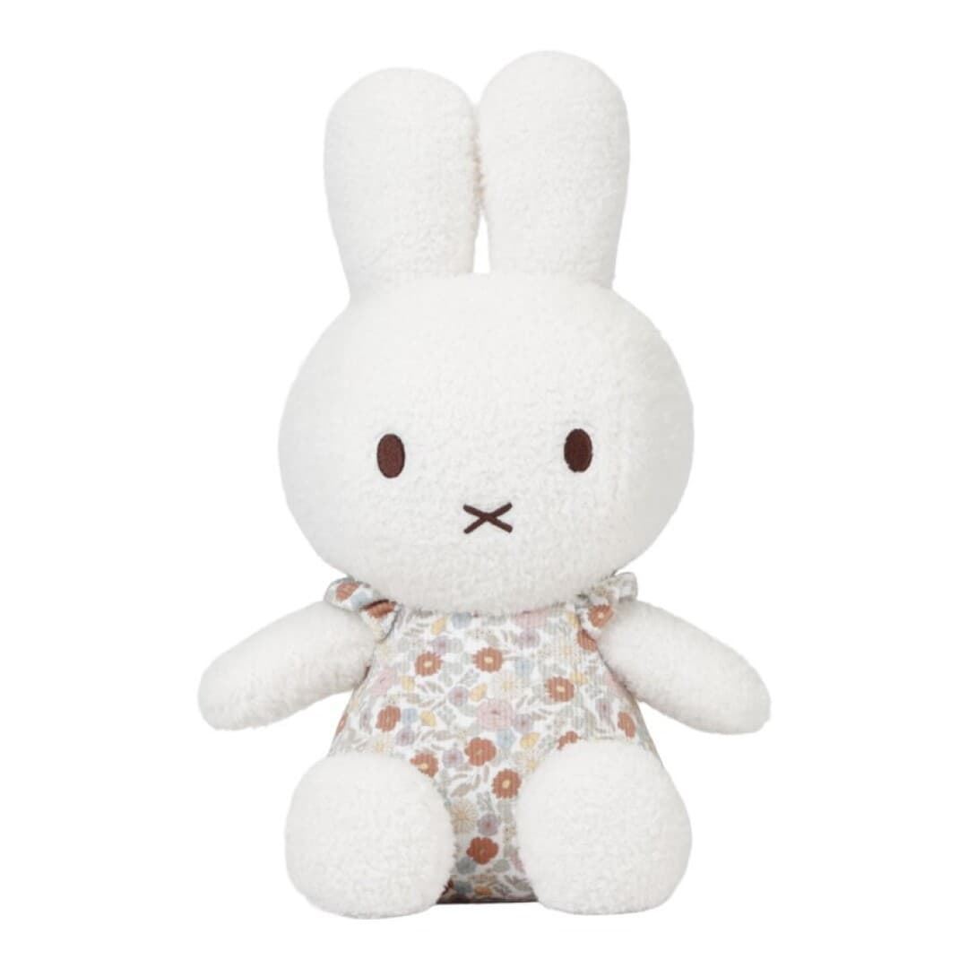 Miffy Vintage Flores 35cm Little Dutch - Imagen 1