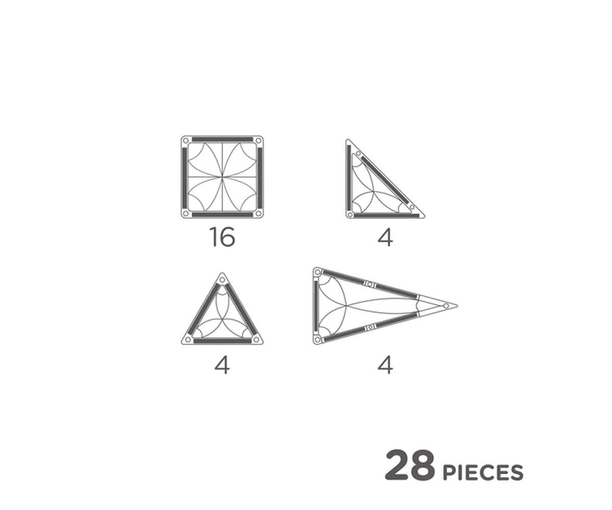 Mini Travel Cleverclixx 28 Piezas Colores Vivos - Imagen 4