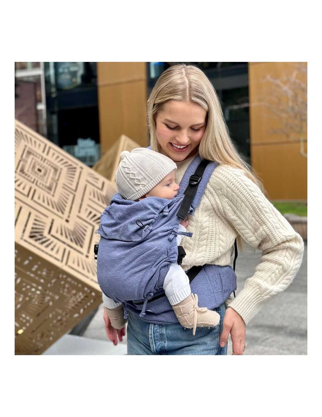 Mochila Quokkababy E-Carrier Blue Vibes - Imagen 5