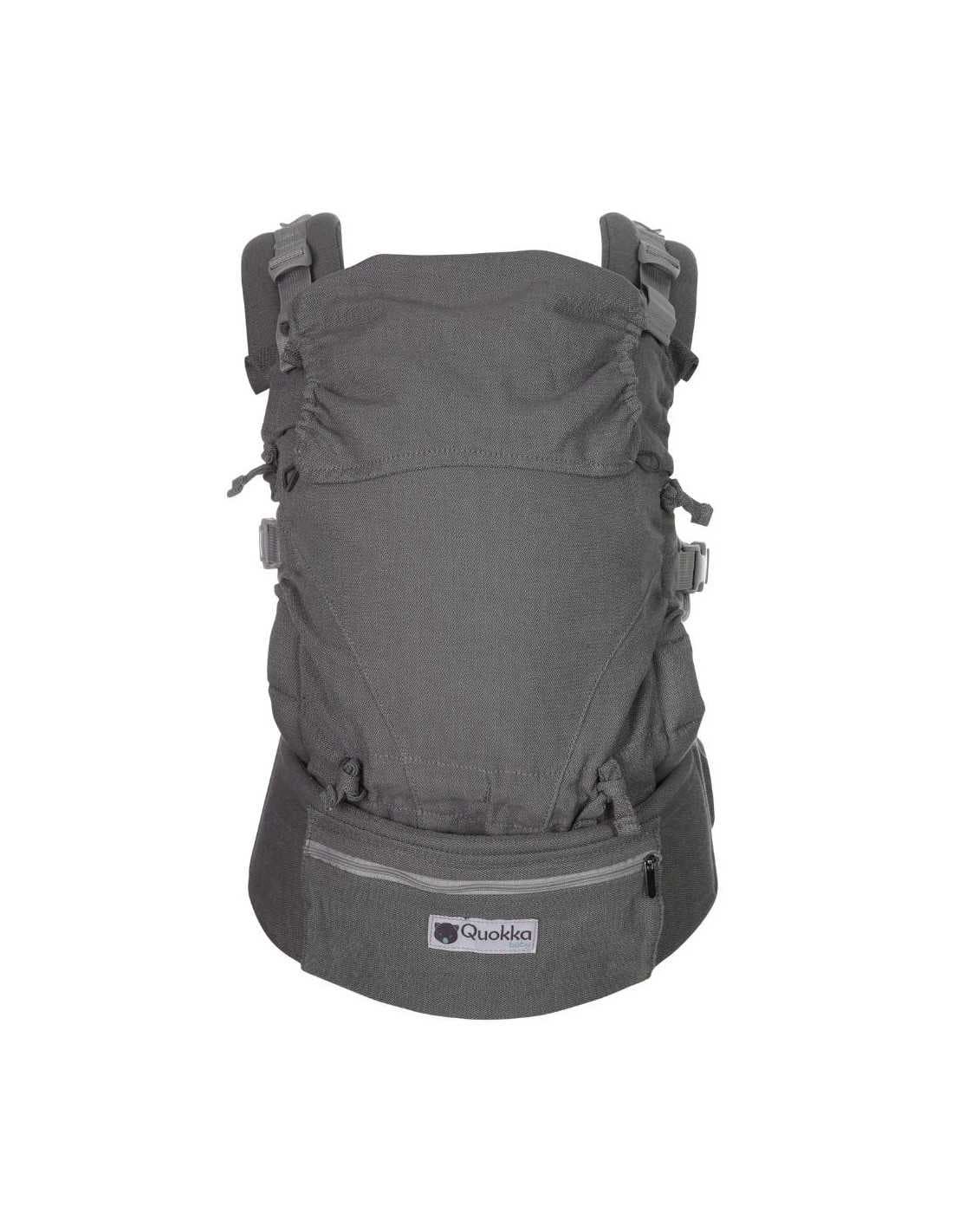 Mochila Quokkababy E-Carrier Ligth Grey - Imagen 3