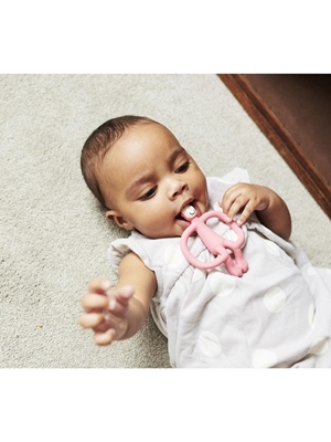 Mordedor Matchstick Monkey Dusty Pink - Imagen 1