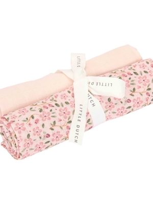 Muselinas 70 x70 Fairy Floral & Blossom Little Dutch - Imagen 1