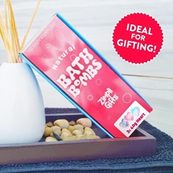 Pack Regalo 3 Bombas De Baño Corazon 3x40gr. - Imagen 2