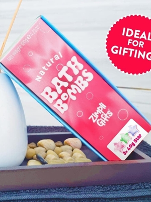 Pack Regalo 3 Bombas De Baño Stars 3x40gr. - Imagen 2