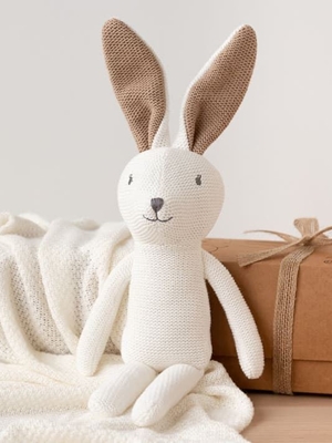 Peluche Conejito Patilargo Algodón - Imagen 1