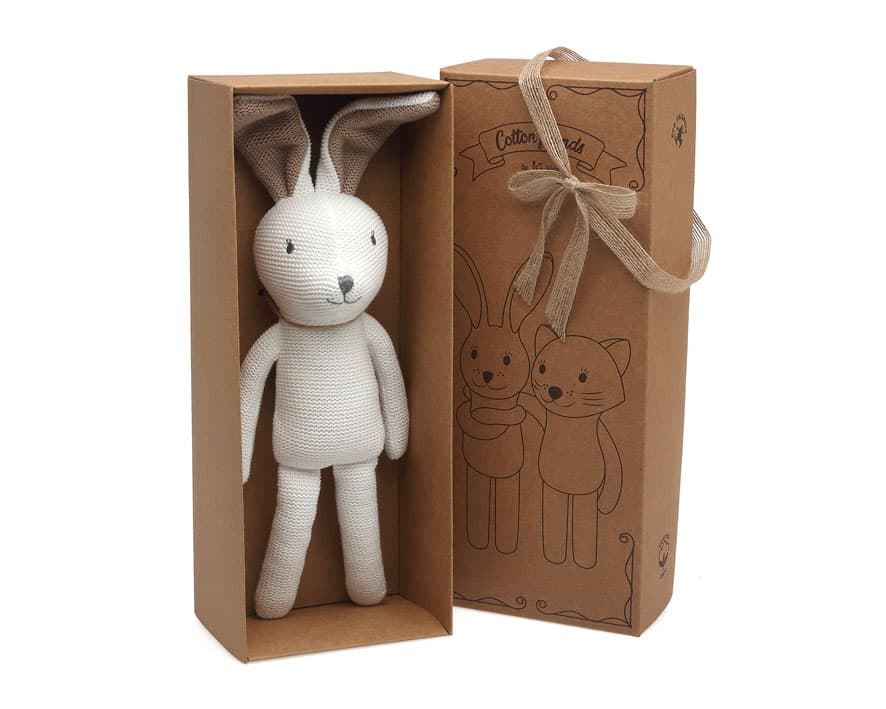 Peluche Conejito Patilargo Algodón - Imagen 6