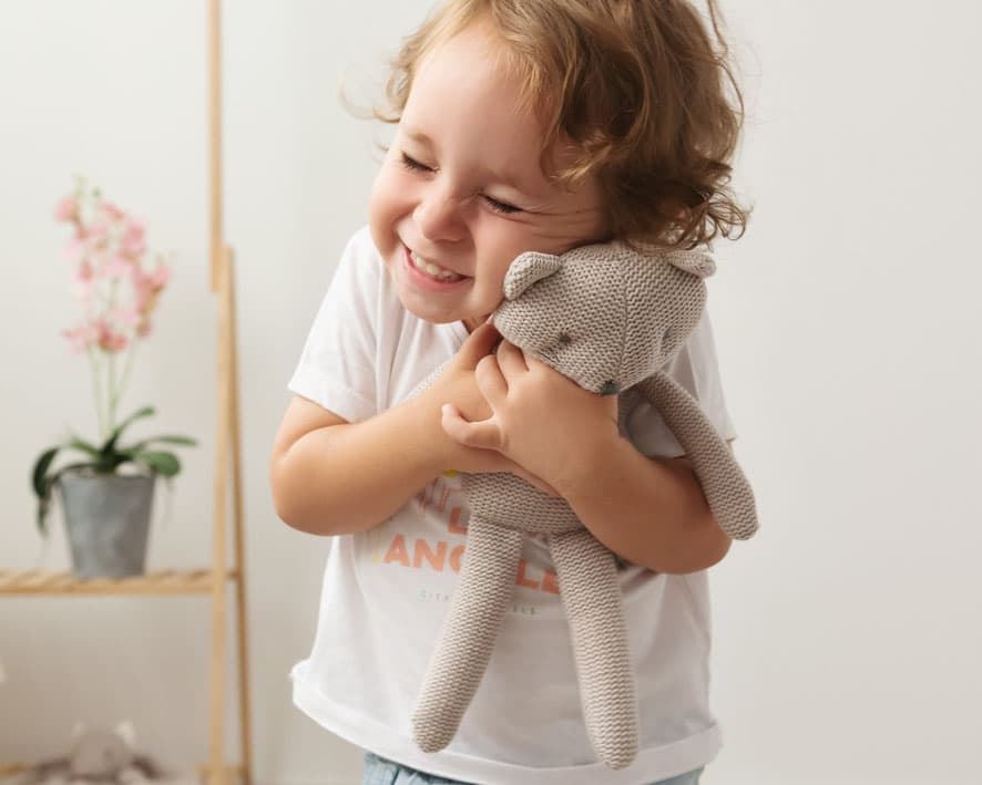 Peluche Gatito Patilargo Algodón - Imagen 2