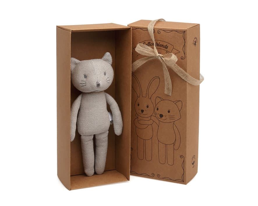 Peluche Gatito Patilargo Algodón - Imagen 6