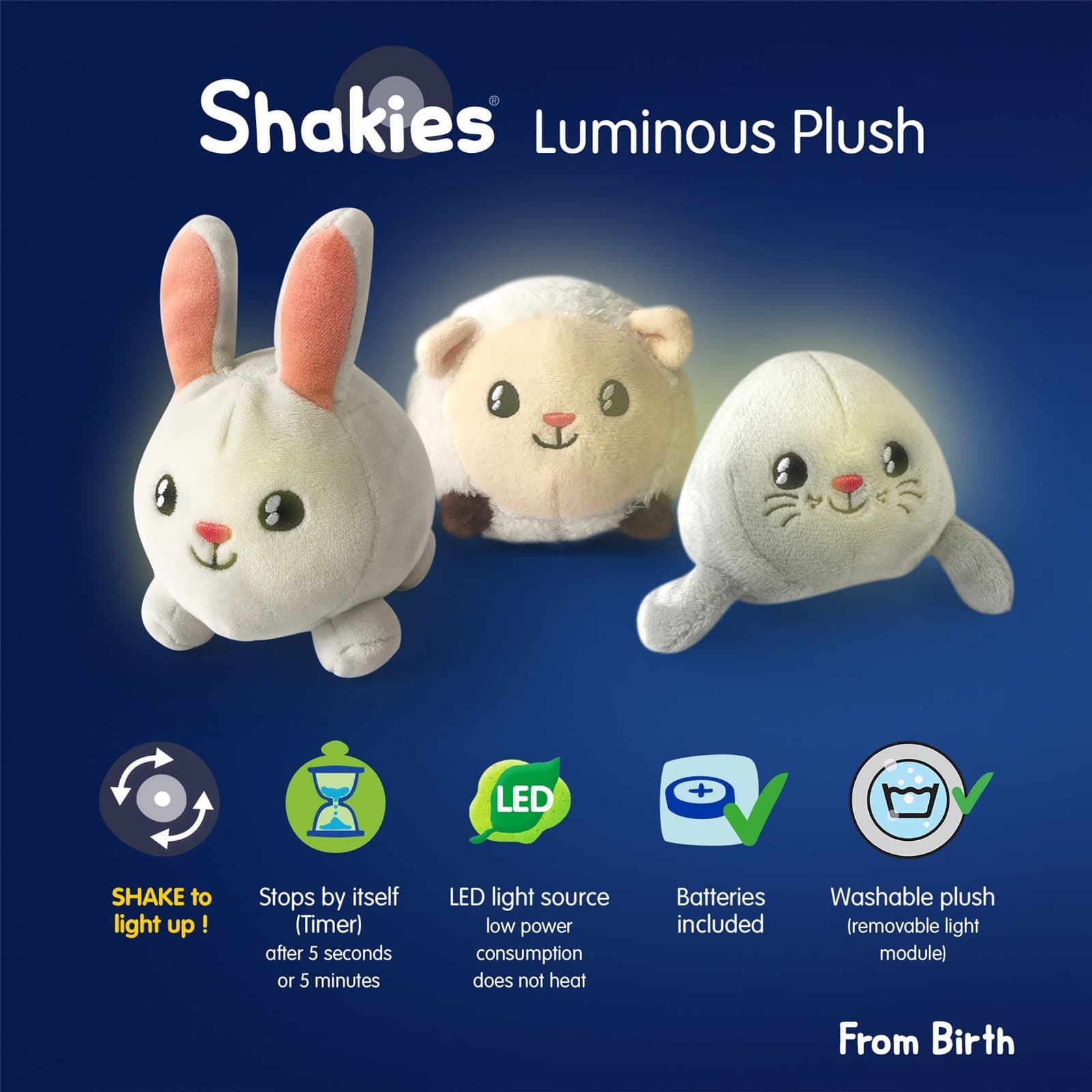 Peluche Luz de Compañía Rabbit - Imagen 4