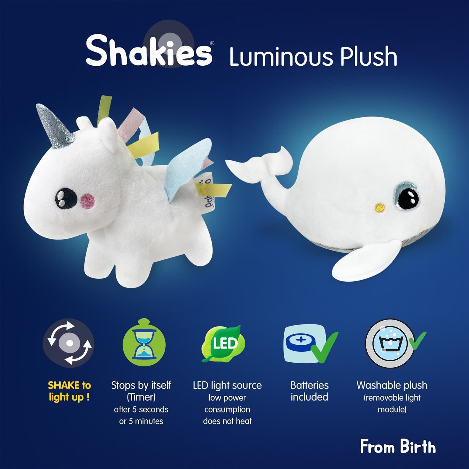 Peluche Luz de Compañía Unicorn - Imagen 6