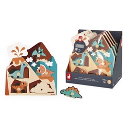 Puzle Encajable Musical "Dinos" - Imagen 1