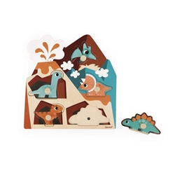 Puzle Encajable Musical "Dinos" - Imagen 2