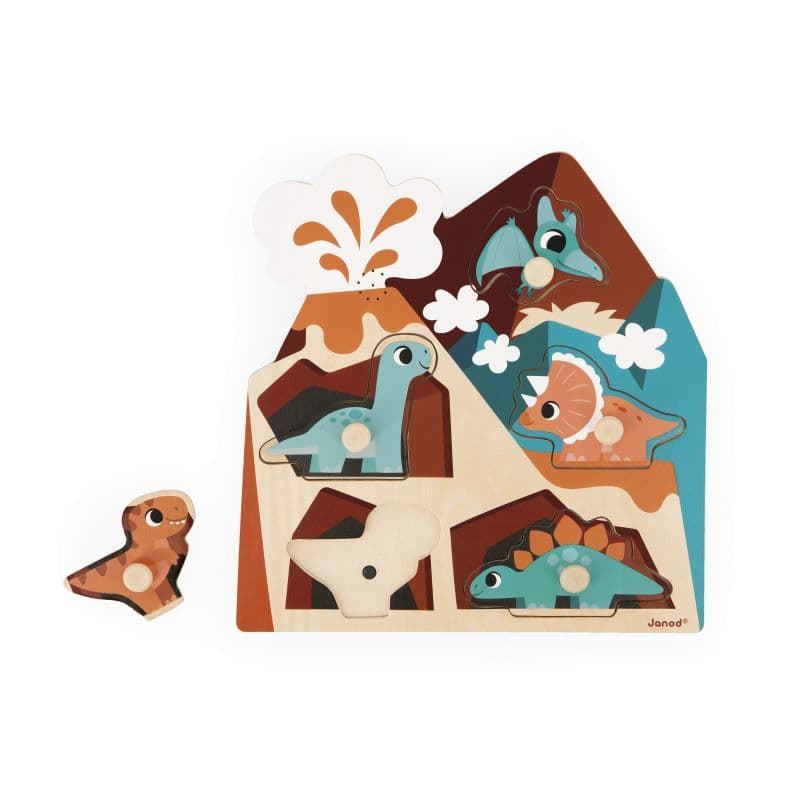 Puzle Encajable Musical "Dinos" - Imagen 3