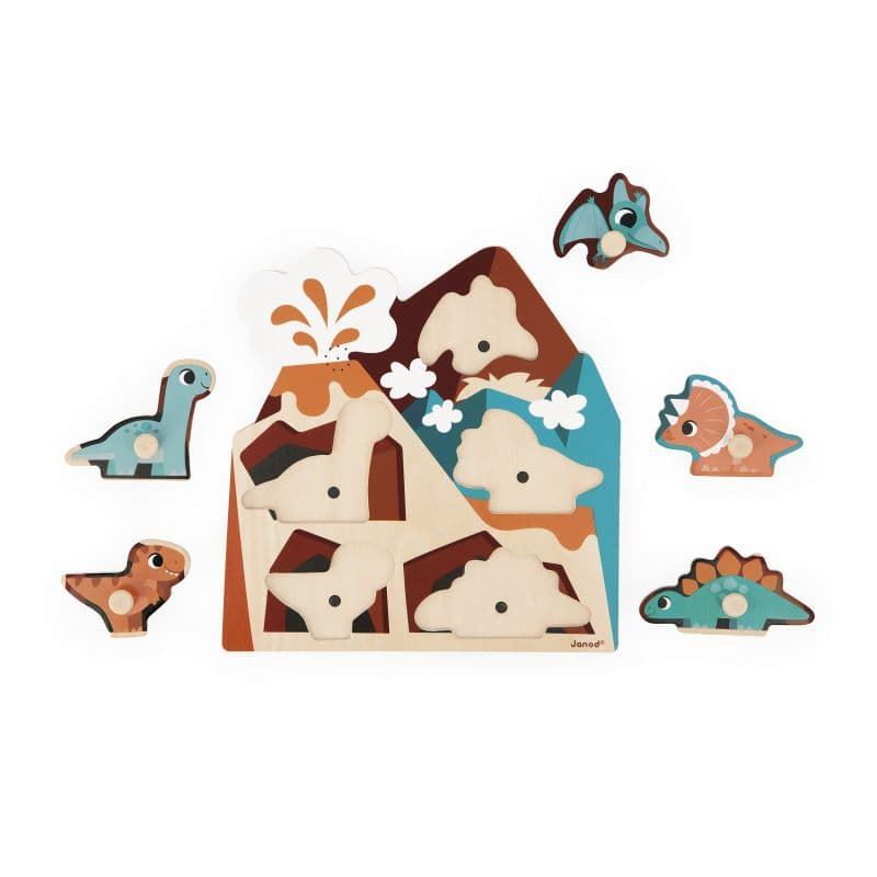 Puzle Encajable Musical "Dinos" - Imagen 4