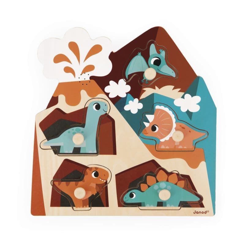 Puzle Encajable Musical "Dinos" - Imagen 5