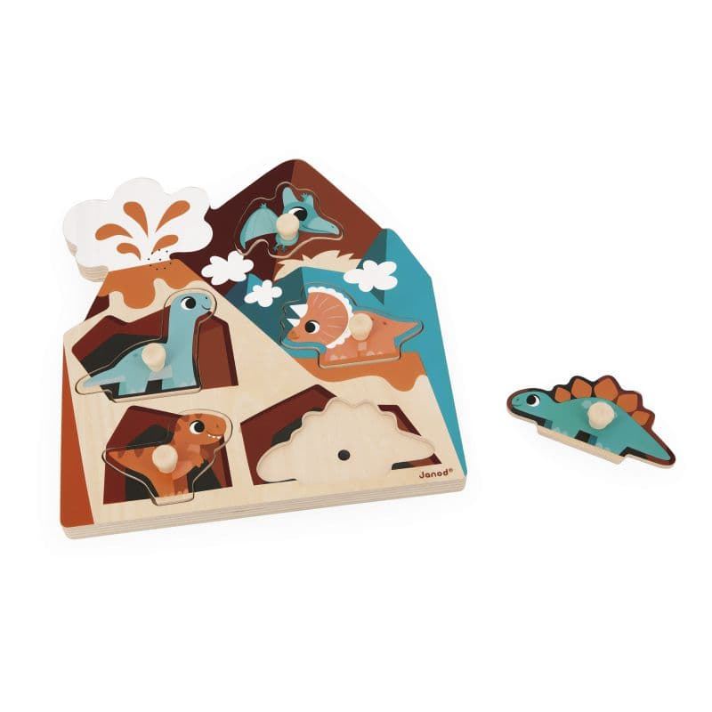 Puzle Encajable Musical "Dinos" - Imagen 6