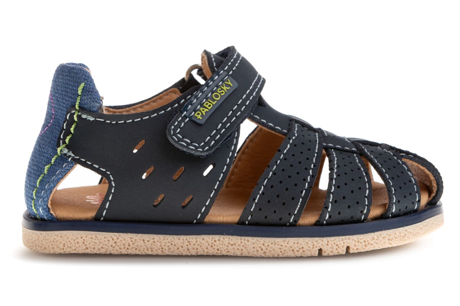 Sandalia Nubock Navy - Imagen 2