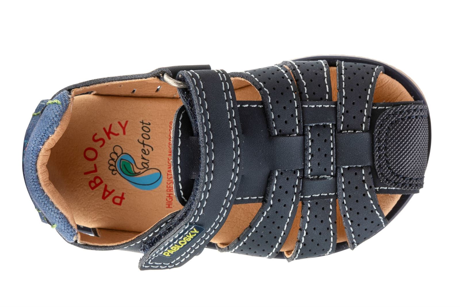 Sandalia Nubock Navy - Imagen 4