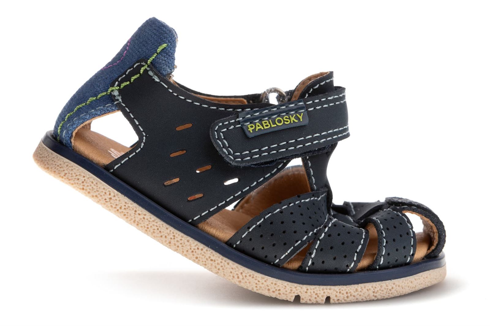 Sandalia Nubock Navy - Imagen 5