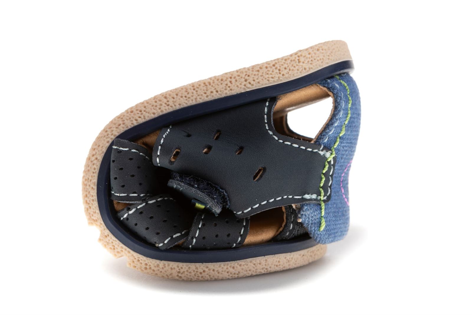 Sandalia Nubock Navy - Imagen 6