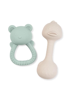 Set de mordedores con sonajero "Tiny Treasures" - Imagen 1