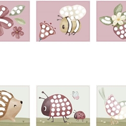 Set Pintura Dedos Fairy Garden Little Dutch - Imagen 2