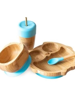 Set Regalo Buho Azul Eco Rascals - Imagen 1