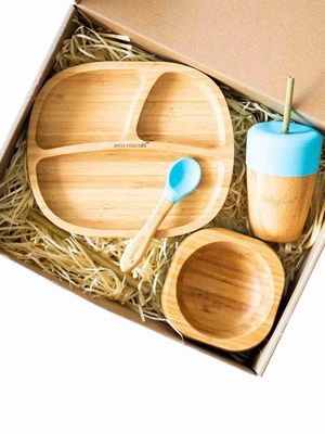 Set Regalo Toddler  Azul Eco Rascals - Imagen 1