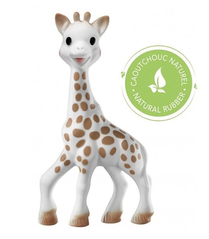 Set Sophie la girafe + llavero Salvemos las jirafas - Imagen 1