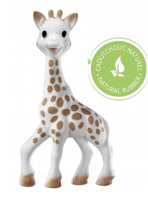 Set Sophie la girafe + llavero Salvemos las jirafas - Imagen 1