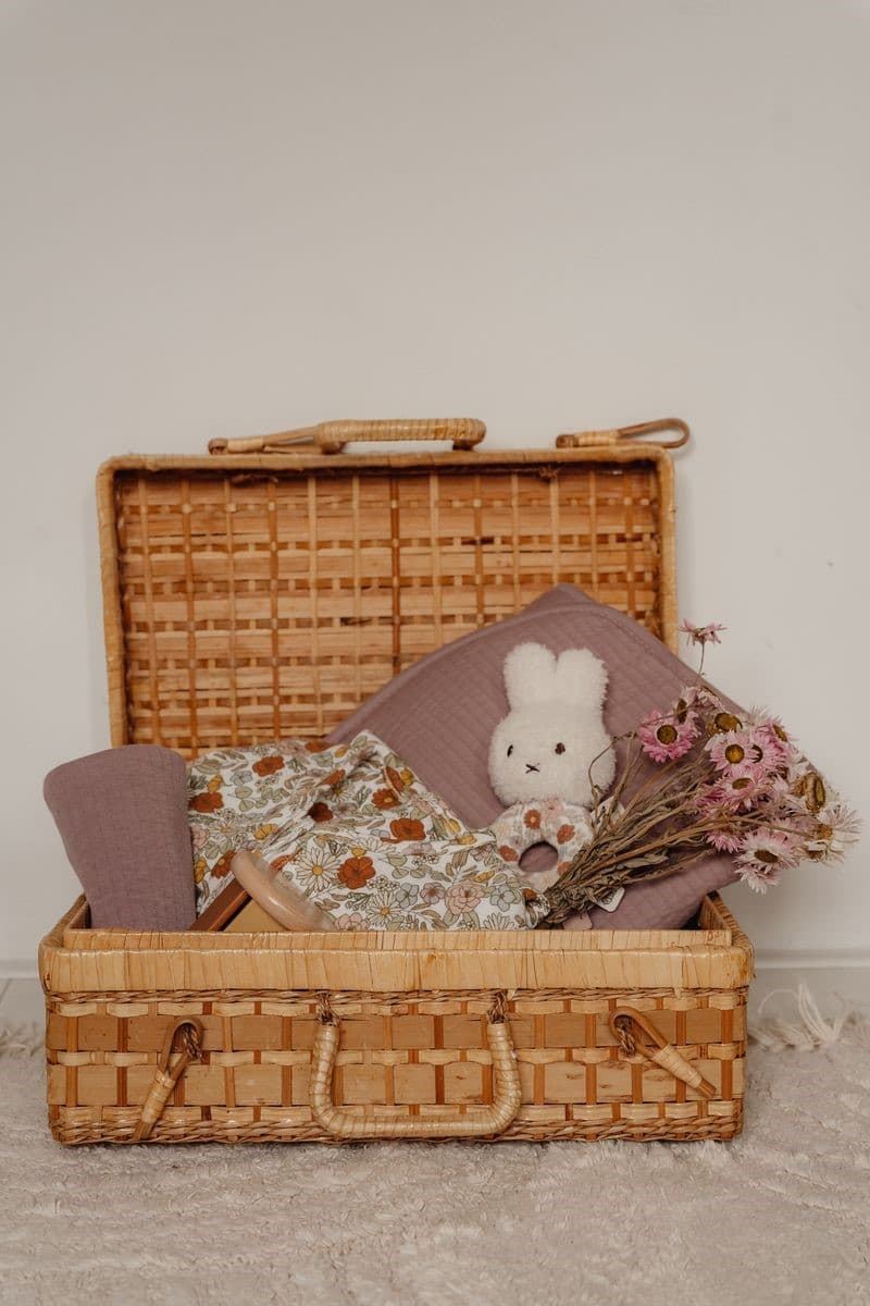 Sonajero Miffy Vintage Flores LIttle Dutch - Imagen 5