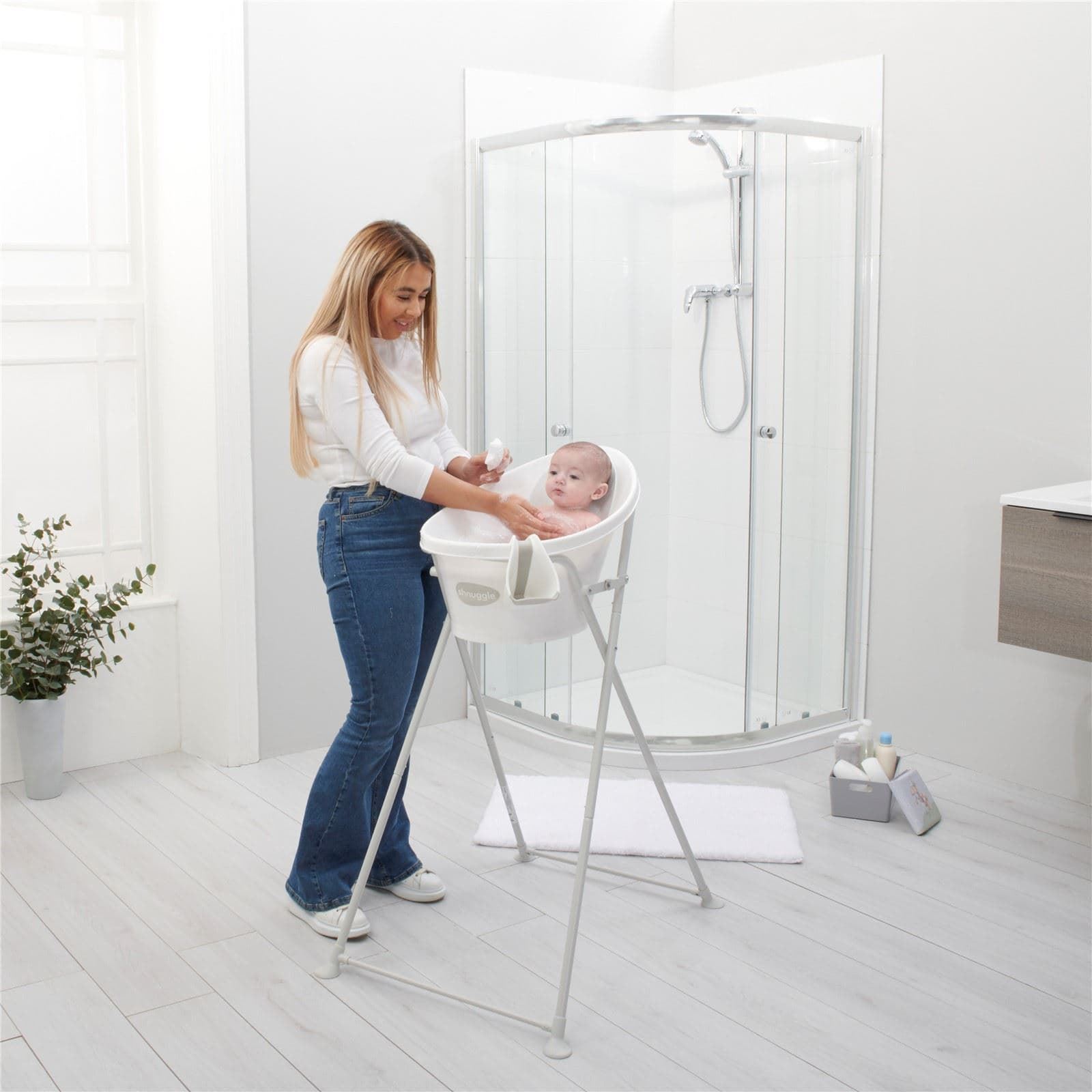 Soporte Plegable Para Bañera Shnuggle - Imagen 5