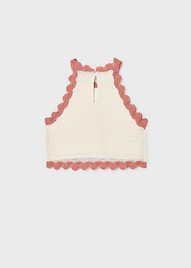 Top tricot flores - Imagen 3