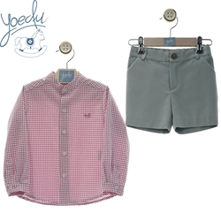 Traje Infantil Niño Pantalon Bermuda Art.1217 "Familia MerlÃn" - Imagen 2