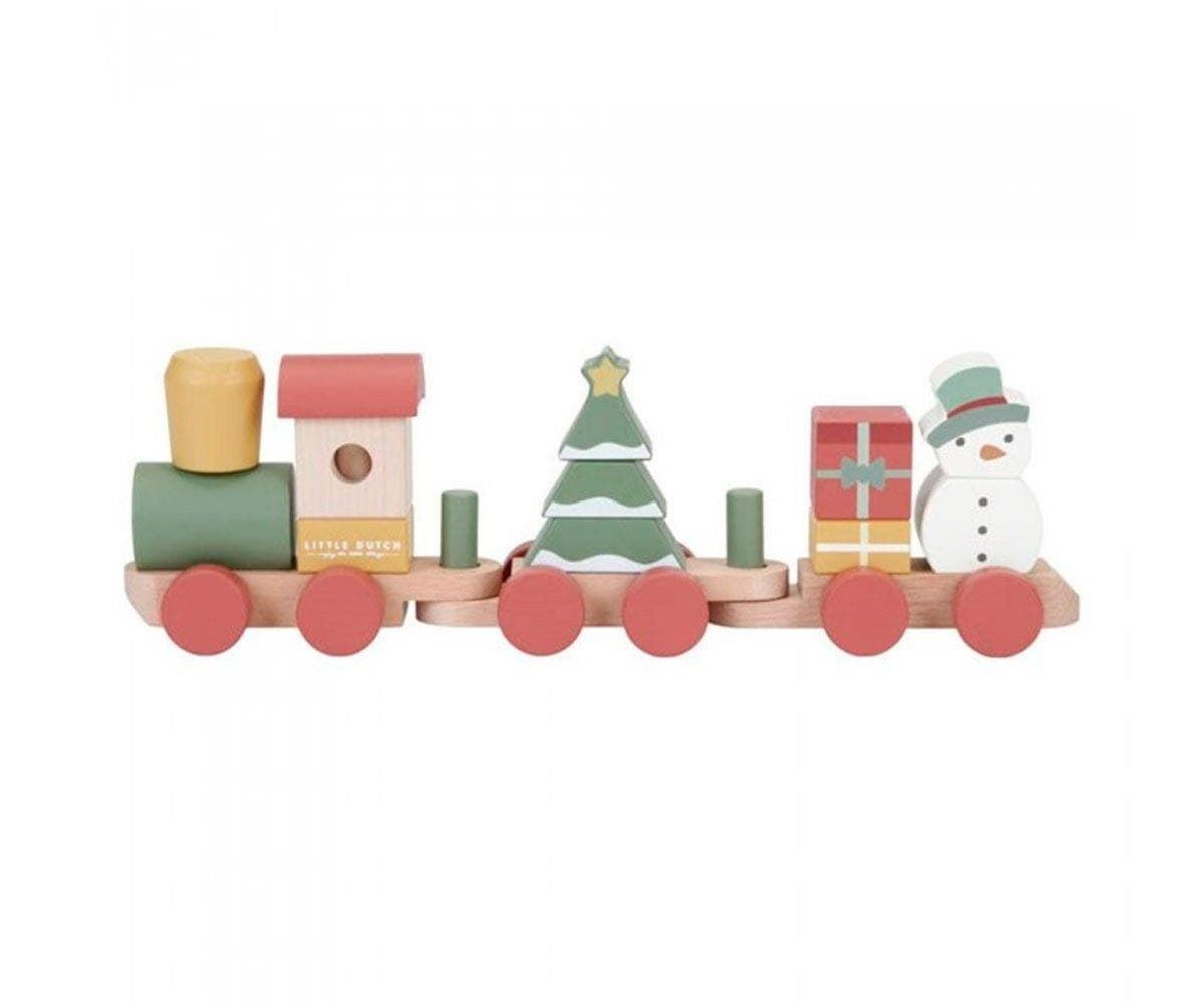 Tren Apilable Navidad Little Dutch - Imagen 2