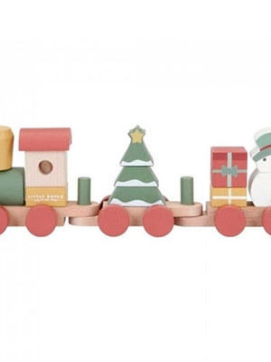 Tren Apilable Navidad Little Dutch - Imagen 2