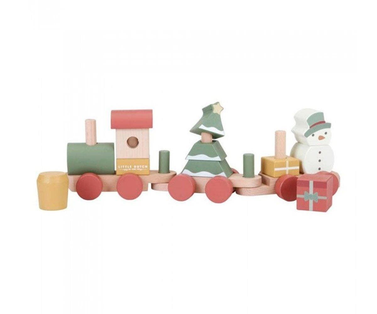 Tren Apilable Navidad Little Dutch - Imagen 3